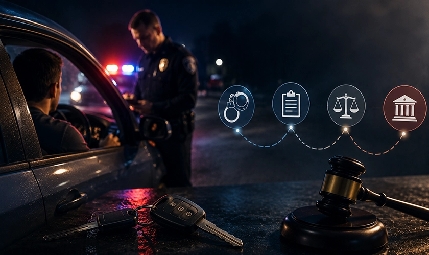 What Happens After a DUI Arrest? Step-by-Step Guide